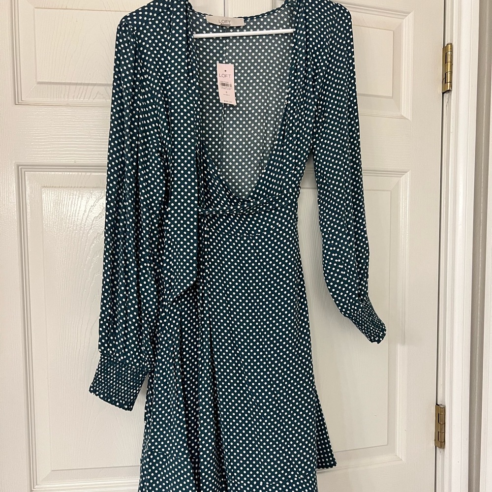 Loft Maternity Wrap Dress